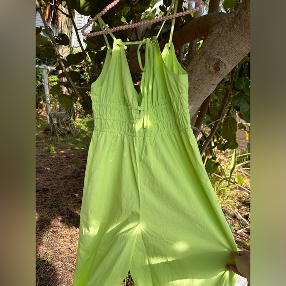 free people 🌹🍍🪴jumpsuit 🍋🟩 - Picture 4 of 7